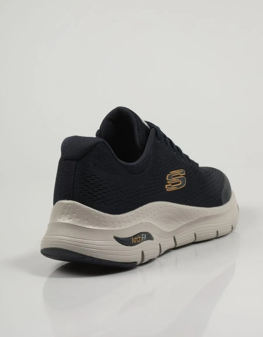 SKECHERS Arch Sneakers in Navy Blue 81216